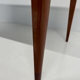 Italian Art Deco Coffee Table in Teak and Maple by Paolo Buffa, 1950s