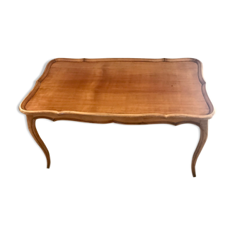 Louis X-style wooden coffee table