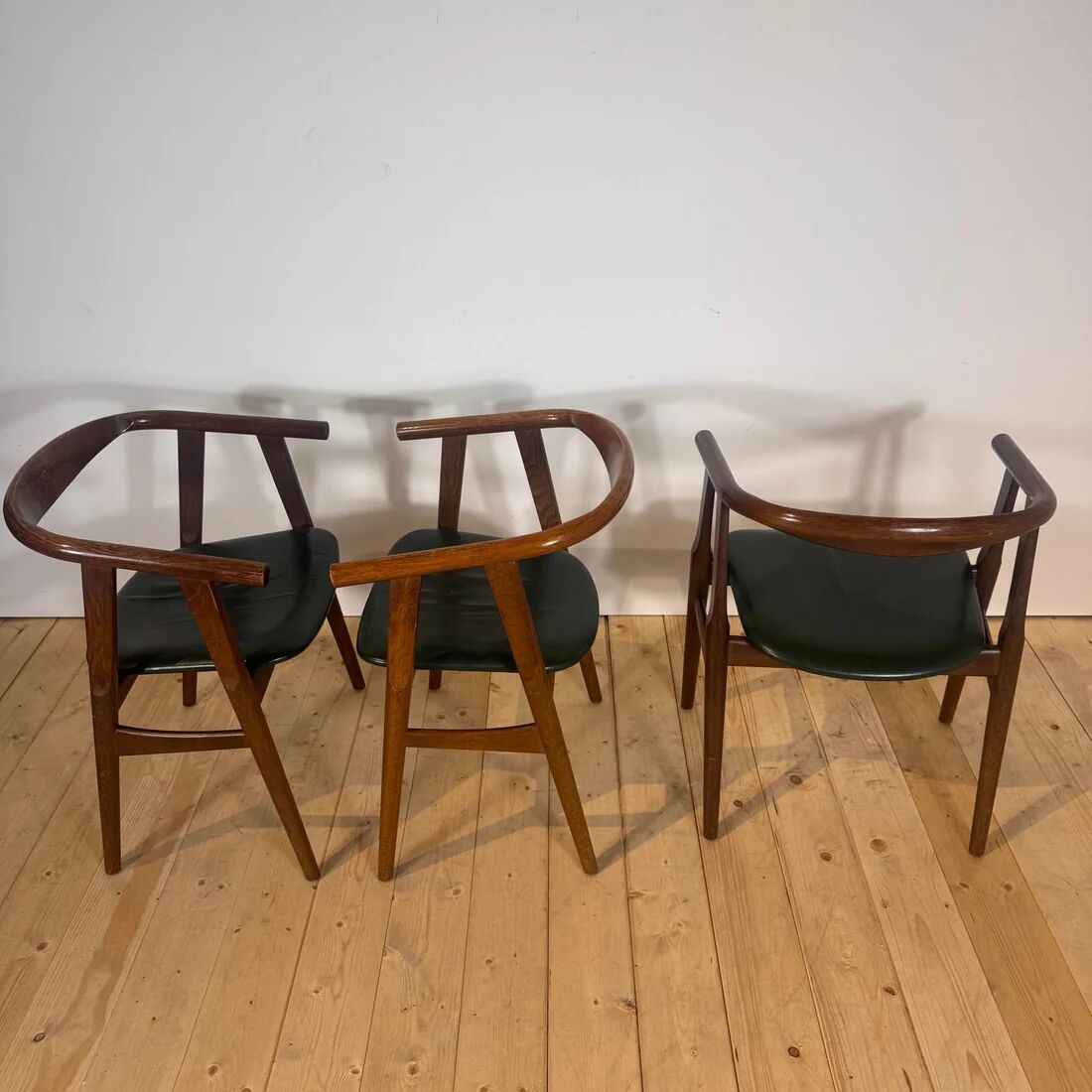 Set of 6 GE-525 chairs by Hans J. Wegner, 1960s