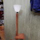 Lampadaire a tablette en palissandre epoque art deco