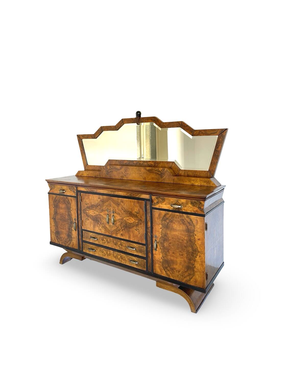 Crédence/buffet Art déco italien, années 1920.