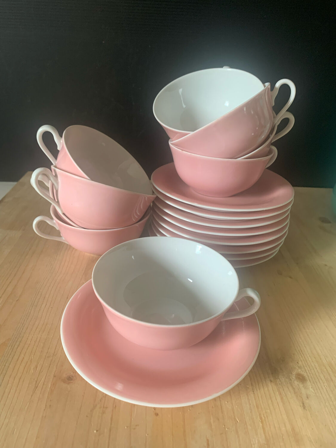 Limoges porcelain coffee cups