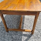 Oak farmhouse table