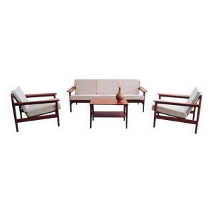 salon scandinave vintage