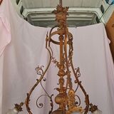 Suspension in brass and bronze Renaissance style