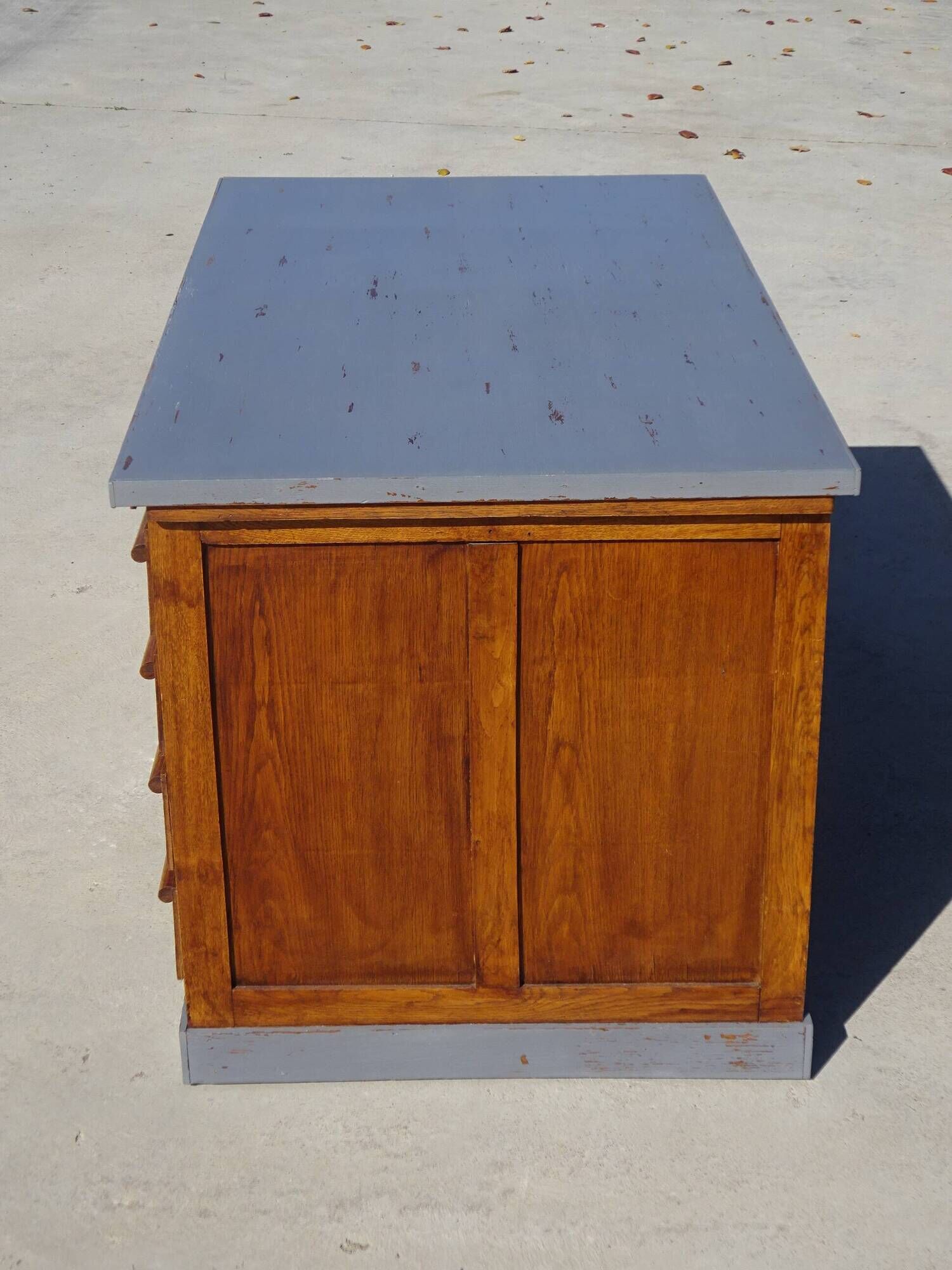 Vintage oak desk