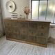 Green patina workshop furniture