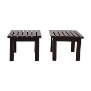 paire de tables latérales