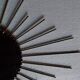 Wrought iron sun mirror