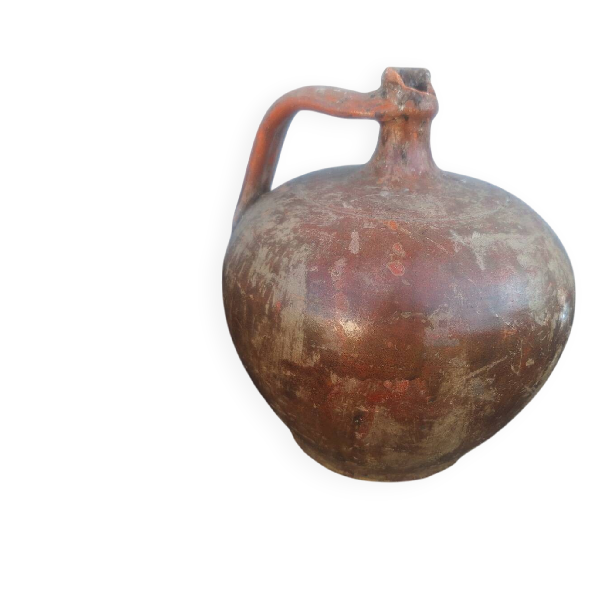 Old Large Terracotta Jug