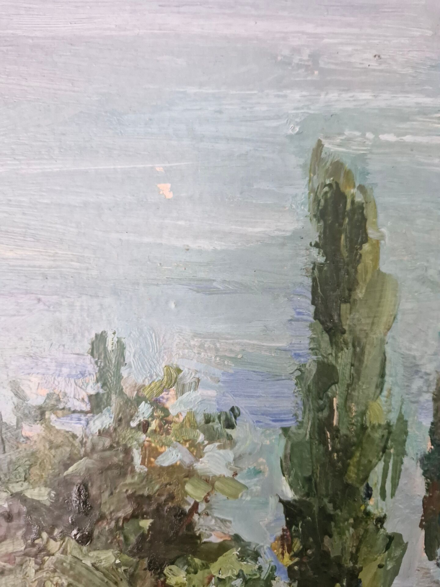 Peinture sur panneau