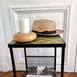 Vintage round candle holder