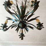 Vintage ear of wheat chandelier