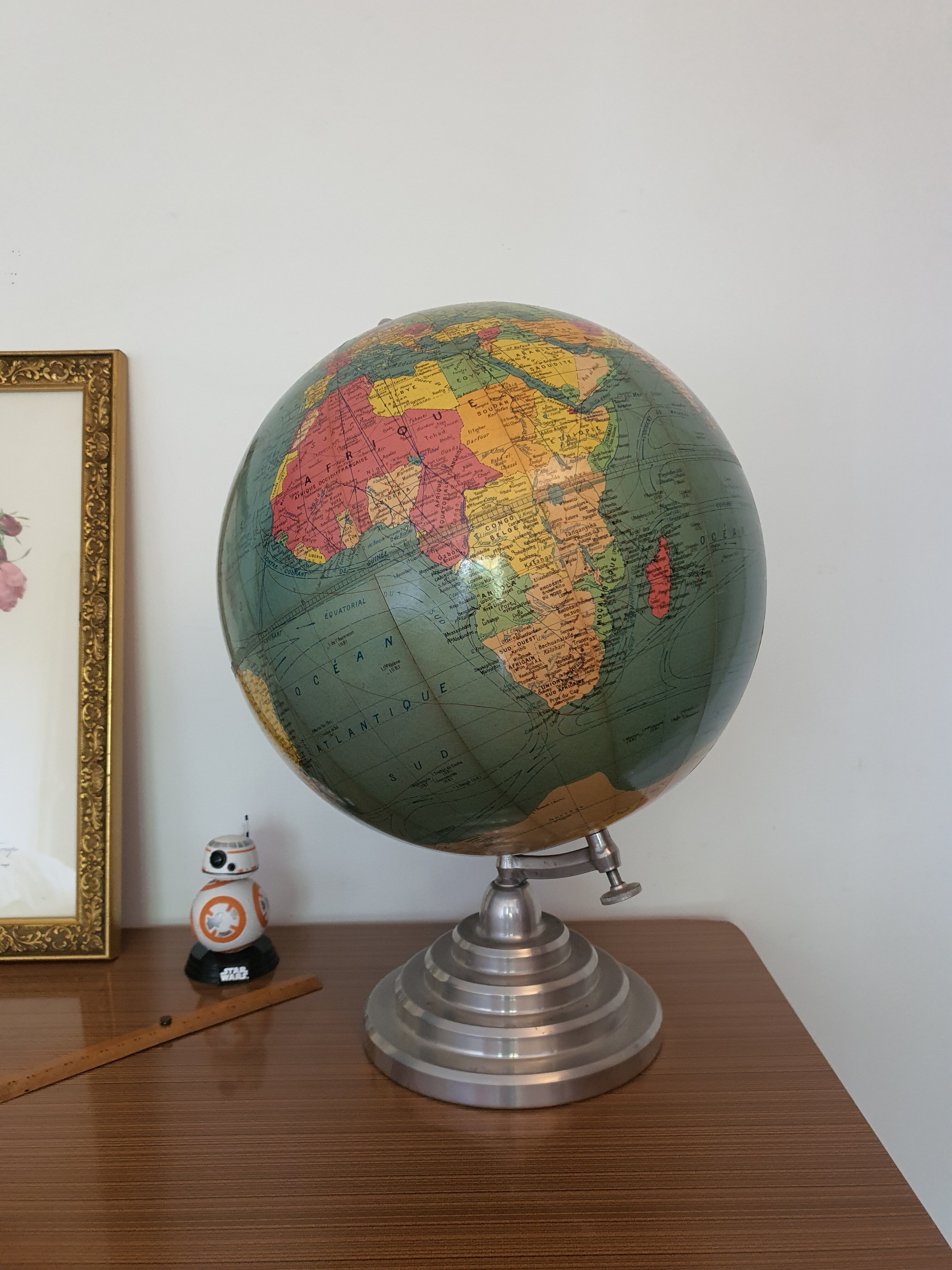 Old world map Girard and Barrere