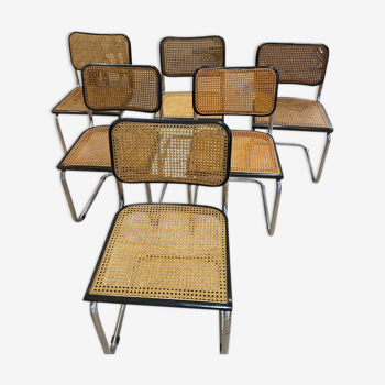 6 chaises de Marcel Breuer