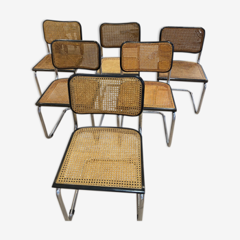 6 Marcel Breuer chairs