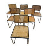 6 chaises de Marcel Breuer