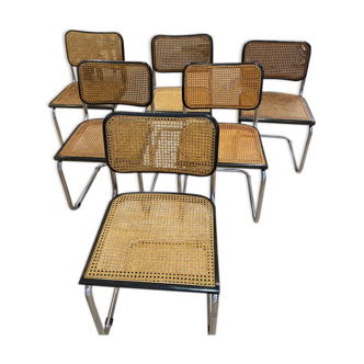 6 Marcel Breuer chairs