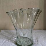 Vase « mouchoir » en verre