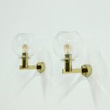 Pair of Wall Lamps by Hans-Agne Jakobsson for Markaryd 1960s