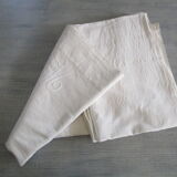 Old monogrammed sheet:330x225cm