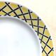 Round, semi-hollow dish, Badonviller earthenware