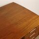 Scandinavian double-sided teak desk, 1960