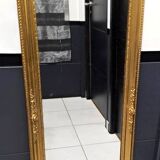 Gilded carved wooden mirror