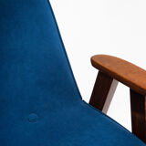 366 armchair / indigo velor