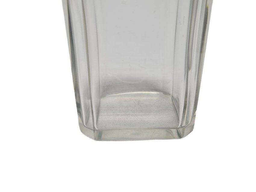 Art Deco crystal carafe, Germany, 1900s