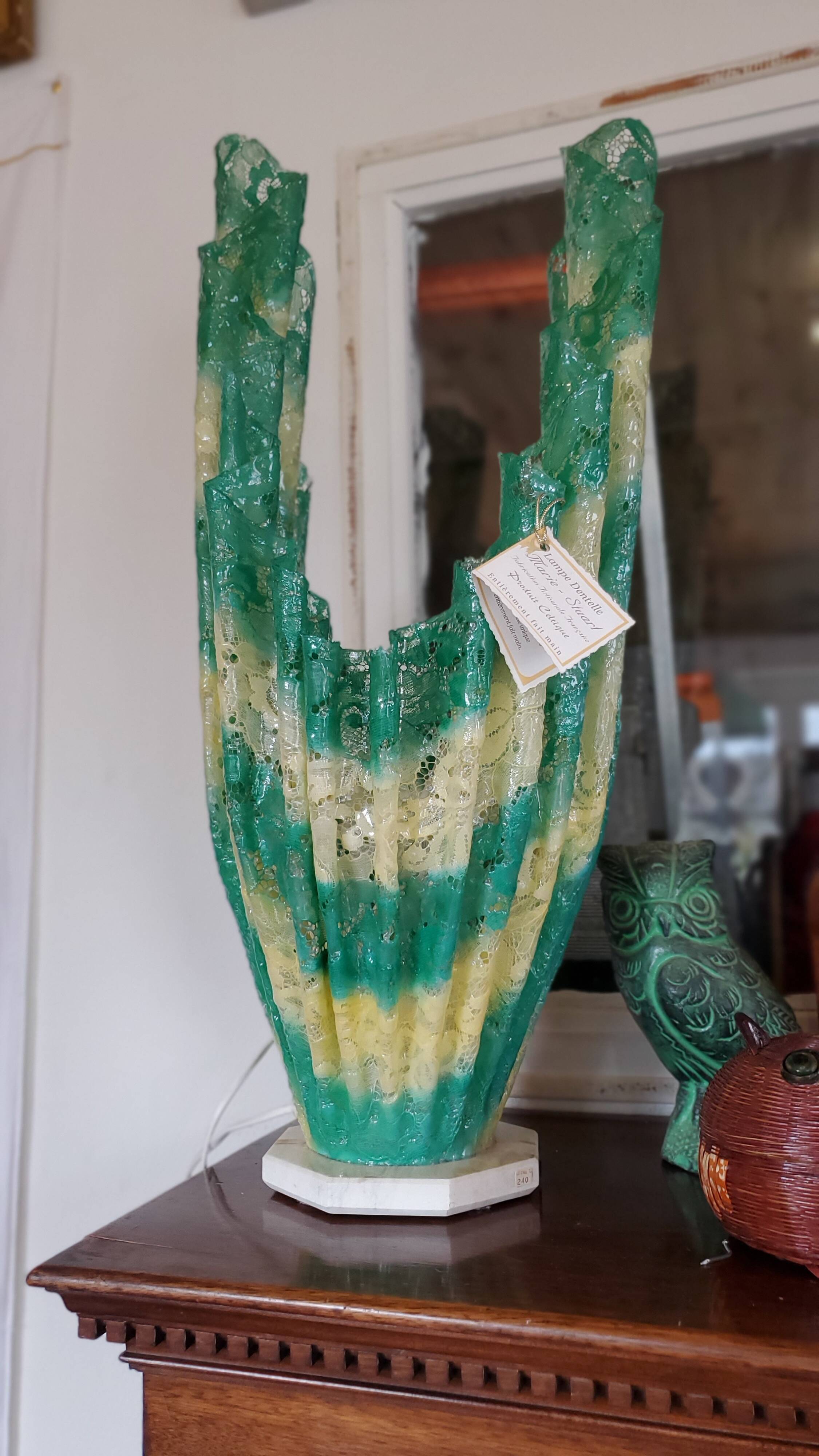 Lace lamp "Marie Stuart" XXth