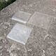 3 nesting tables in plexiglass