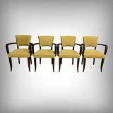 Set of 4 Bridge Armchairs, Art Deco – 1940