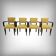 Suite de 4 Fauteuils Bridge, Art Déco – 1940