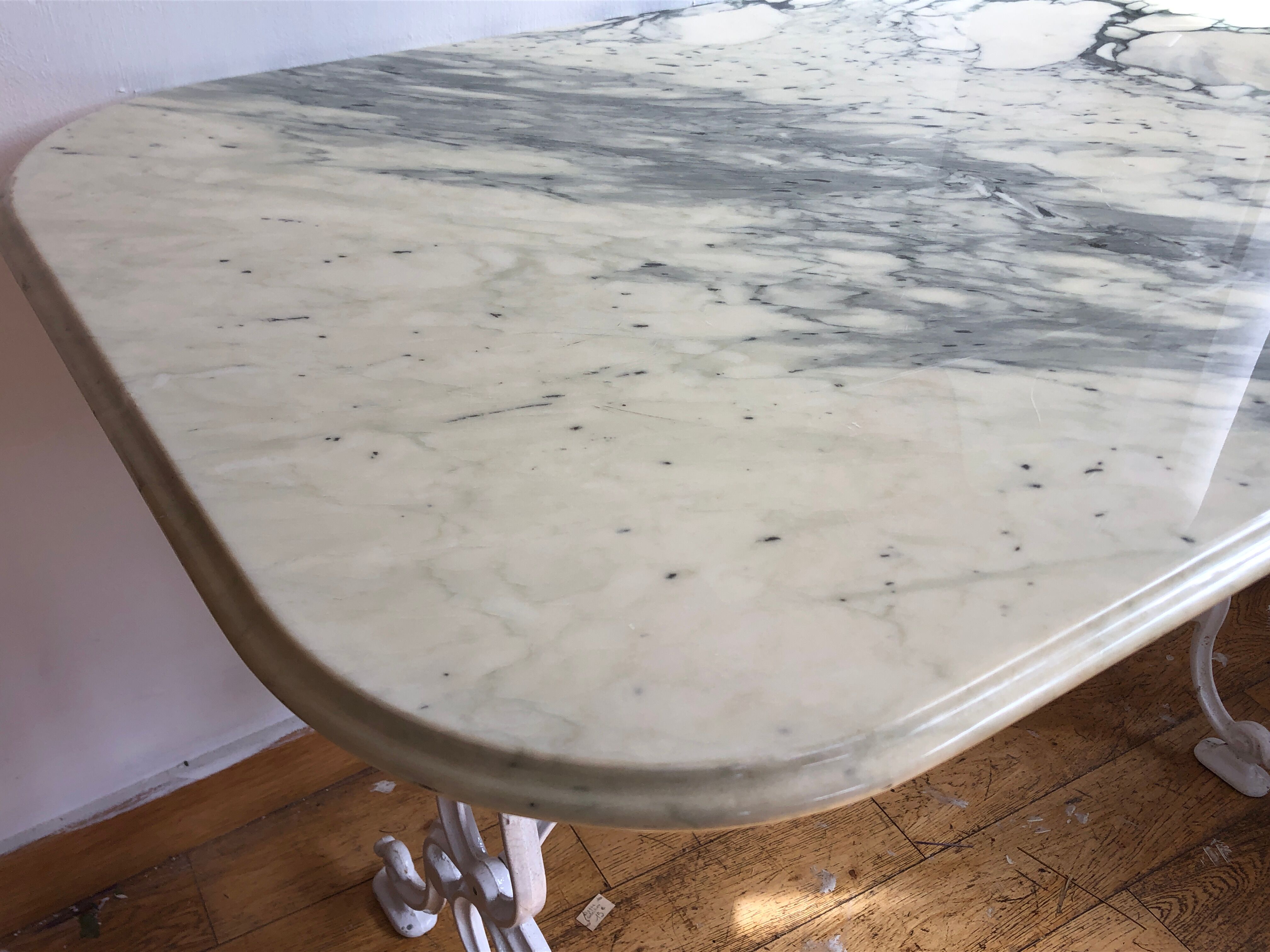 Marble bistro table