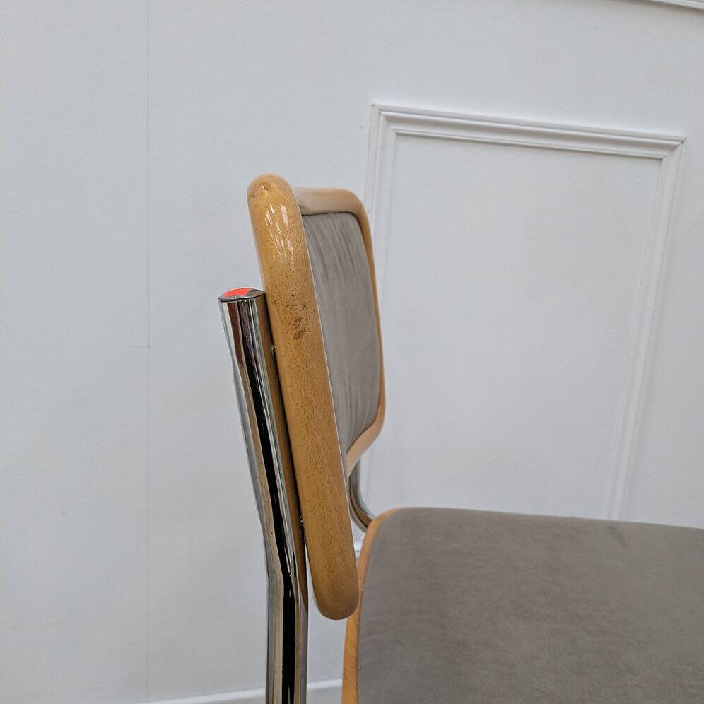 B32 chair by Marcel Breuer in fabric