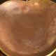 Brass and copper apple catchall