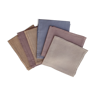 Set of 6 multicolored linen napkins