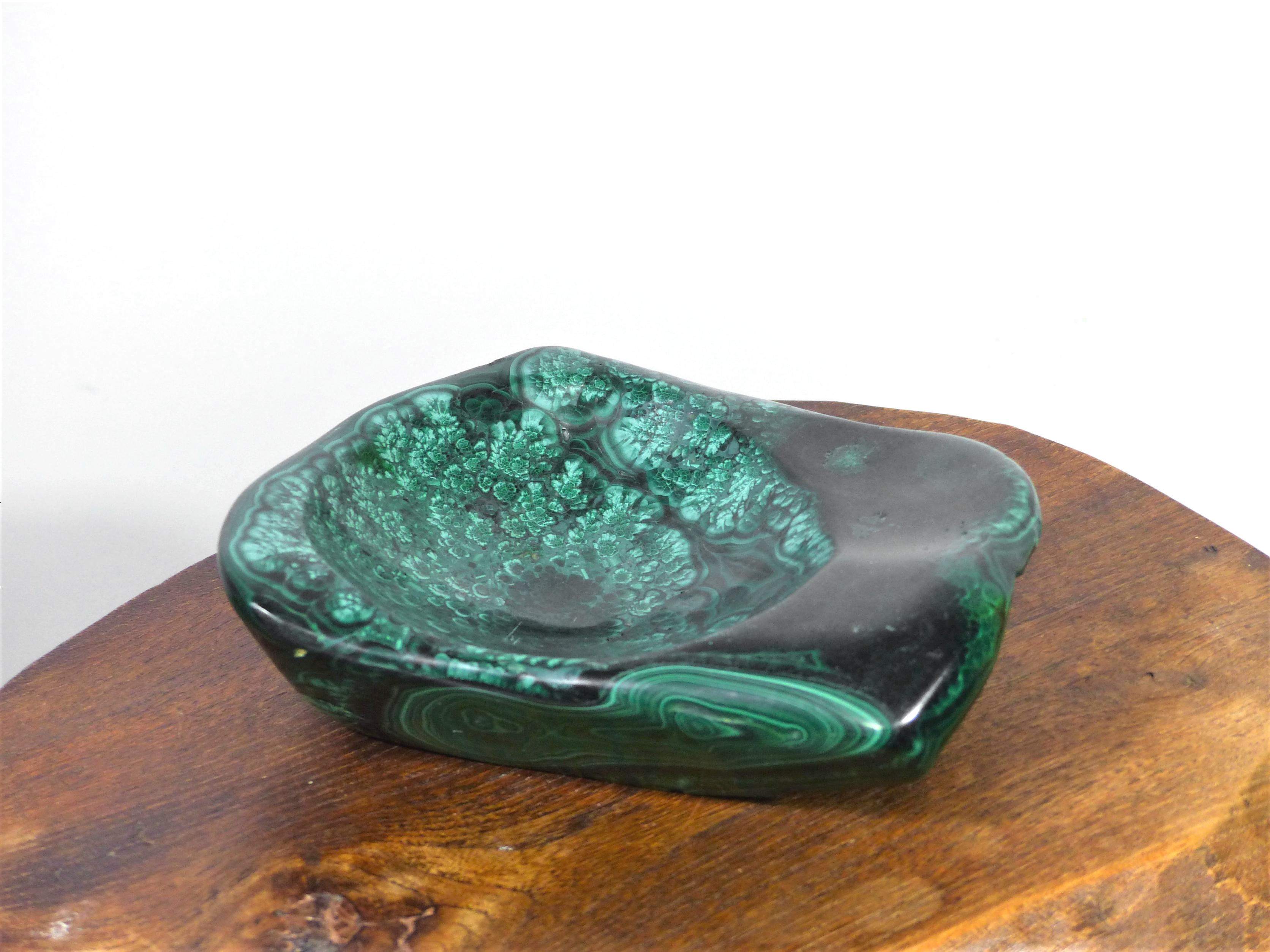 Cendrier en malachite