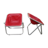 Plona armchairs by Giancarlo Piretti for Castelli 1970