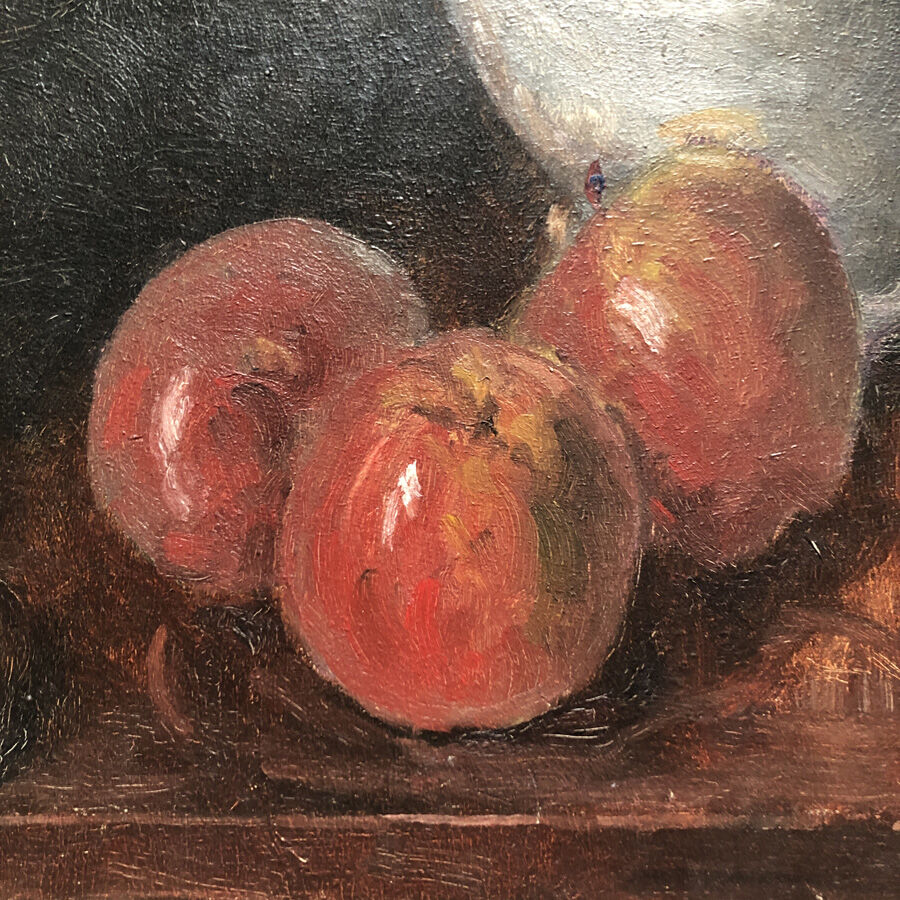 Old still life painting by Boutet