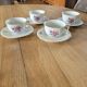4 Royal Epiag cups and saucers