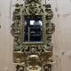 Pair of mirrors with candle holders in bronze signed FC Paris Napoleon III