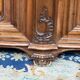 Louis XV style carved walnut chest of drawers