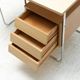 Writing desk, mid-century chrome and formica desk, 1950s, Czechoslovakia