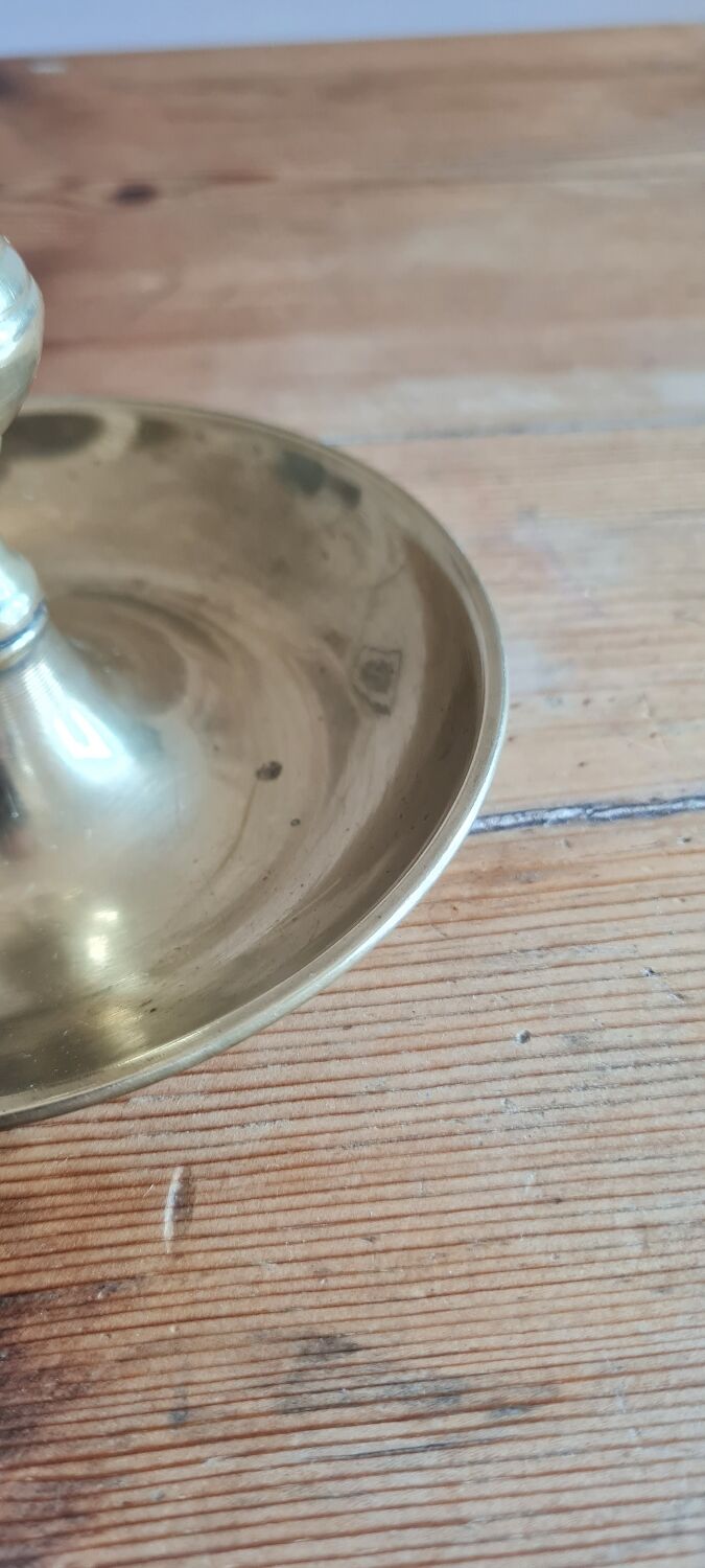 Brass candle holder