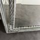 Large Venetian Swan Mirror, 19th Century Murano Glass, Beveled 133
