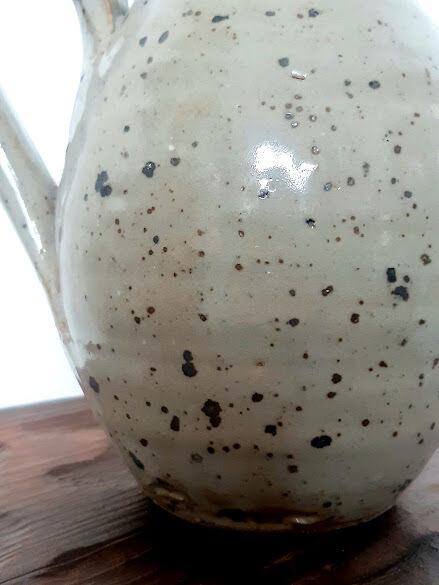 Vintage pyrite sandstone decanter