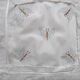 Embroidered child pillow or cushion cover
