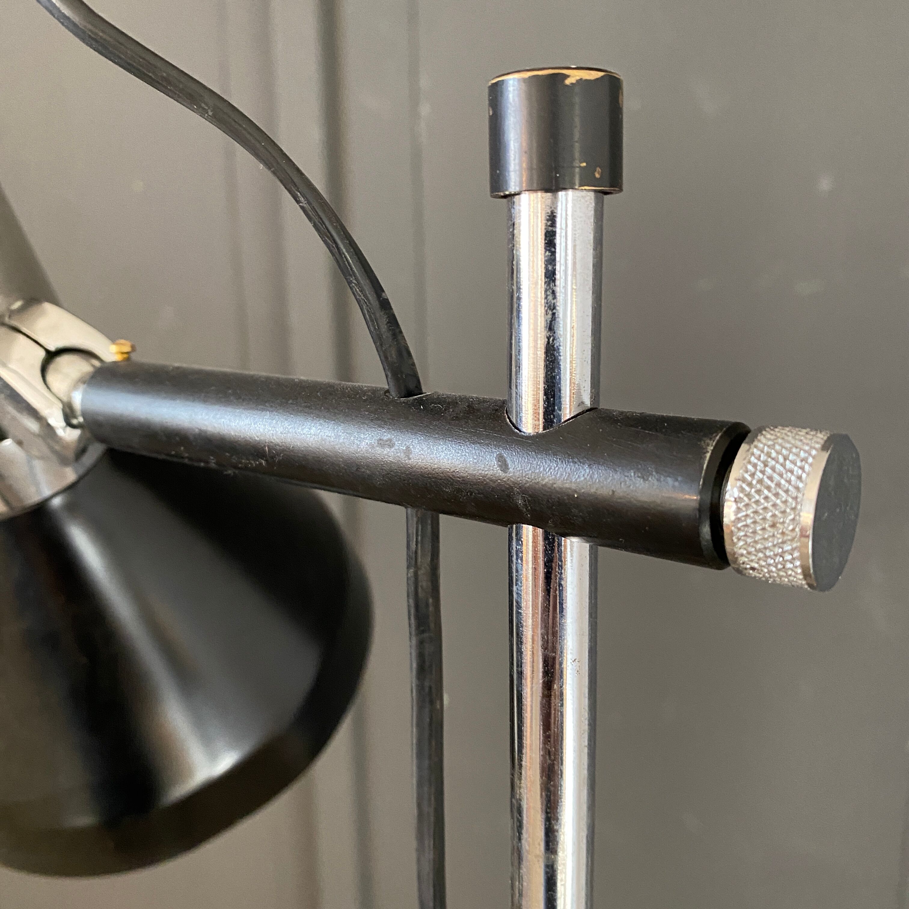 Vintage black spot lamp 70s